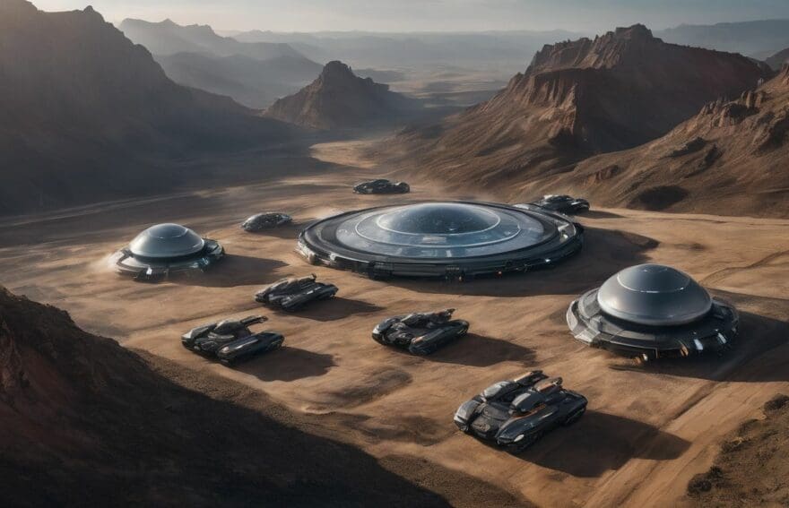 Planetside Arena: Massive Clashes on an Alien World
